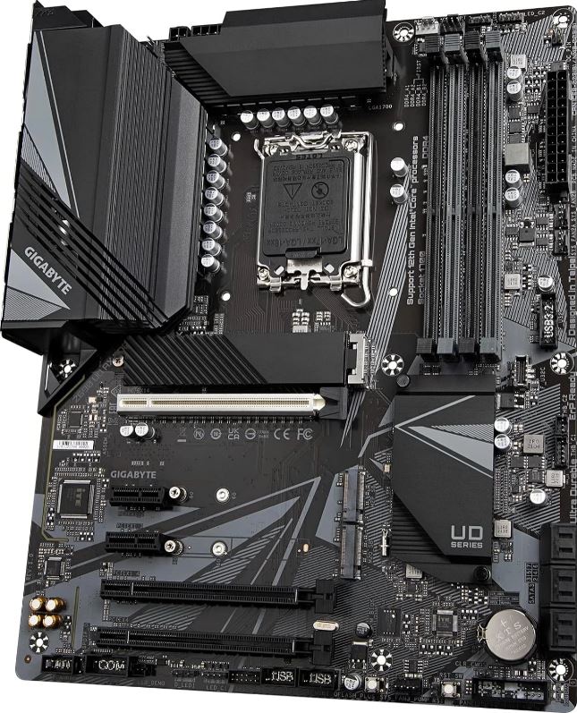 Placa Mãe Gigabyte B550M AORUS Elite, Chipset B550, AMD AM4, mATX, DDR4 - Imagem 3